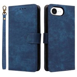 Cover-Discount, Cover-Discount - iPhone 16e Ledertasche mit RFID Blocker, Blau