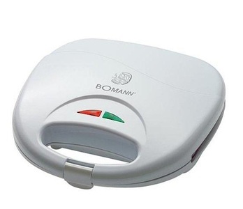 Bomann, Sandwich-Toaster Bomann 650160 Weiß, Bomann ST 5016 CB Sandwich Toaster