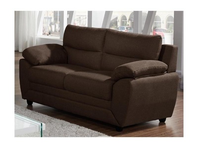 Vente-unique, Sofa 2Sitzer Stoff MANOA Sofa 2Sitzer Stoff MANOA, Vente-unique - Sofa 2Sitzer Stoff MANOA, One Size, Braun