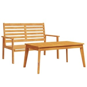vidaXL, vidaXL Gartensofa-Set Massivholz Akazie