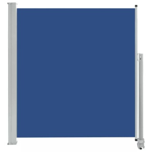 Diverse Hardware, Ausziehbare Seitenmarkise 140 x 300 cm Blau, vidaXL Ausziehbare Seitenmarkise 140 x 300 cm Blau