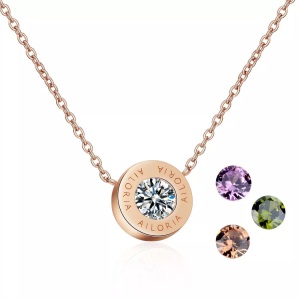 undefined, Ailoria - Agnes-Halskette mit Schmucktäschchen, AILORIA - AGNÈS Halskette, 50 CM, Roségold
