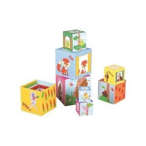 Spielba, Spielba Stapelturm aus stabilem Karton, 