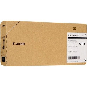 Canon, Canon Tintenpatrone PFI-707MBK Original Matt Schwarz 9820B001 Druckerpatrone, Canon Tintenpatrone, matt-schwarz, PFI-707MBK, (700ml)