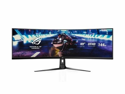 Asus, Asus ROG Strix Xg49Vq 49´ Curved Monitor, ASUS ROG Strix XG49VQ 49 UWQHD Gaming Monitor (4 ms Reaktionszeit, 144 Hz)