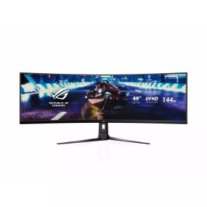 Asus, Asus ROG Strix Xg49Vq 49´ Curved Monitor, ASUS ROG Strix XG49VQ 49 UWQHD Gaming Monitor (4 ms Reaktionszeit, 144 Hz)