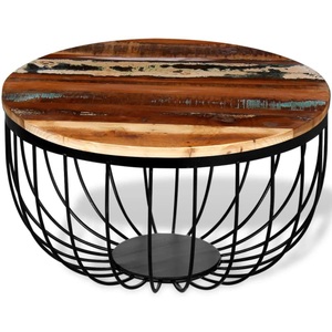 Diverse Hardware, Couchtisch Aufgearbeitetes Massivholz, vidaXL Couchtisch Altholz Massiv