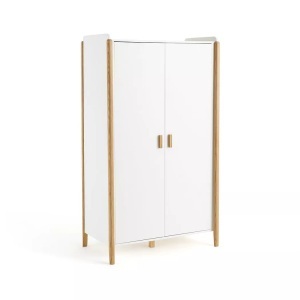 LA REDOUTE INTERIEURS, Kinder-kleiderschrank Nadil Unisex Weiss ONE SIZE, La Redoute Intérieurs - Kinderkleiderschrank Nadil, One Size, Weiss