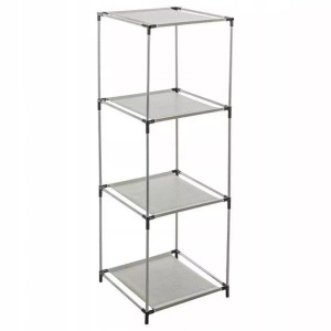 eStore, Aufbewahrungsregal, Bambus - 4 Regale Aufbewahrungsregal, Bambus - 4 Regale, Northio - Modulares Regal, One Size