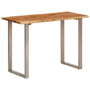vidaXL, vidaXL Esstisch 110x50x76 cm Massivholz Akazie