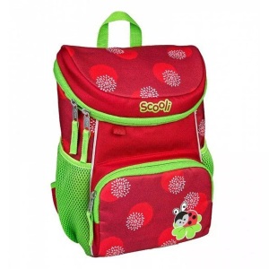 Scooli, Scooli Kinderrucksack »Mini-Me, Lotti Ladybug«, Reflektoren, Scooli Kindergartenrucksack Marienkäfer 8 l