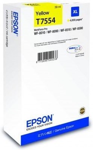 Epson, Original Tintenpatrone XL gelb Epson T755440, Epson Tintenpatrone, gelb, C13T755440, (4'000 Seiten)