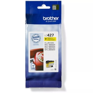 Brother, Brother Tintenpatrone, gelb, LC-427Y, (1'500 Seiten), BROTHER Tintenpatrone yellow LC-427Y MFC-J5955 1500 Seiten