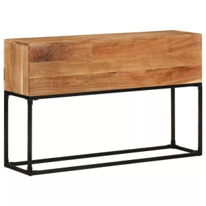 vidaXL, vidaXL Konsolentisch 120x30x75 cm Massivholz Akazie, vidaXL Konsolentisch 120x30x75 cm Massivholz Akazie