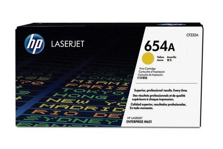Hp, Original Tonerpatrone gelb HP No. H654, CF332A, Hewlett Packard Toner, gelb, No.654A, CF332A, (15'000 Seiten)