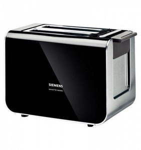 Siemens, Siemens TT 86103 - Toaster (Schwarz/Anthrazit), Siemens Kompakt Toaster, sensor for senses, Schwarz, TT86103