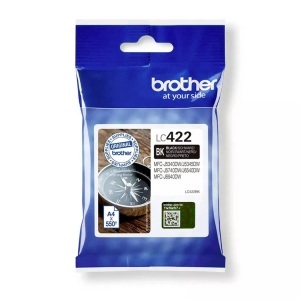 Brother, Brother Tintenpatrone, schwarz, LC-422BK, (550 Seiten), BROTHER Tintenpatrone schwarz LC-422BK MFC-J5340 550 Seiten