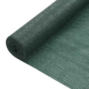 vidaXL, vidaXL Zaunblende Grün 1x50 m HDPE 75 g/m², 