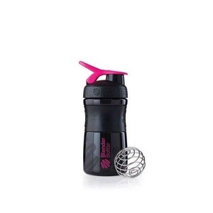 Blender Bottle, 20oz / 590ml BlenderBottle SportMixer Flip, Black/Pink, Blender Bottle, Unsere Neuheiten, Blender Bottle SportMixer Flip Shaker für Eiweiss- und Sportgetränke, Produkte & Wohnen