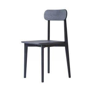 Tikamoon, Stuhl aus massivem Teakholz black Jonàk Stuhl aus massivem Teakholz black Jonàk, Tikamoon - Stuhl aus massivem Teakholz black Jonàk, One Size, Schwarz