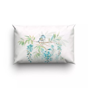 Lotus Bettwaren - Bettwäsche Jersey Hedda, 65X100CM, Blau