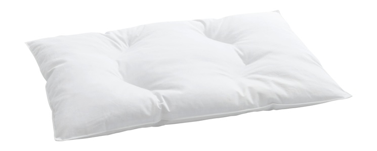 Billerbeck, billerbeck - Kopfkissen MARTINA - Baumwolle - weiss - 40/50 cm, billerbeck Gänsefederkopfkissen »Martina«, Füllung: 15% neue, reine Gänsedaunen, weiss, 85% Federchen, VSB-Norm, Bezug: 100% Baumwolle, Öko-Text Standard 100 mit Abheftern (Kissen wird so flach gehalten), (1 St.)