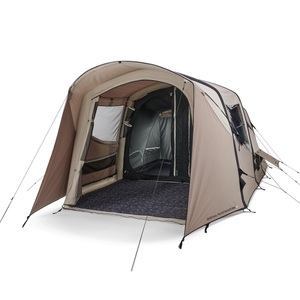 QUECHUA, Familienzelt Aufblasbar - Airseconds 4.2 Polybaumwolle 4 Personen 2 Kabinen Unisex 0, 