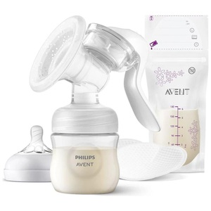 PHILIPS AVENT, Philips Avent Handmilchpumpe SCF430/20, PHILIPS AVENT SCF430/20 - Handmilchpumpe (Weiss)
