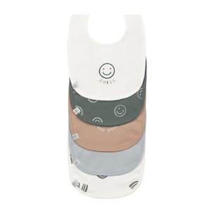 Lässig, LÄSSIG Lätzchen 5er Pack Tiny Smile, 