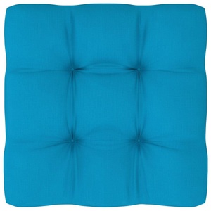 vidaXL, vidaXL Palettensofa-Kissen Blau 60x60x12 cm, 