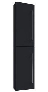 MID.YOU, MID.YOU Hochschrank 33/150/22 cm , VCB 6 , Schwarz , Holzwerkstoff , 33x150x22 cm , melaminharzbeschichtet,melaminharzbeschichtet,Nachbildung,Nachbildung , hängend , 000657016302, VCM - Holz Badezimmerschrank | Badmöbel Wandschrank Badregal Badschrank Hochschrank Maße ca. H. 150 x B. 33 T. 22 cm Badinos 2, 33cm, Schwarz