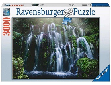 Ravensburger Puzzle - Wasserfall auf Bali - 3000 Teile
