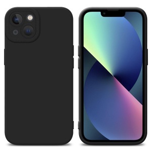 Apple, Hülle für iPhone 14 PLUS TPU Silikon, Apple - Hülle für iPhone 14 PLUS TPU Silikon, Schwarz