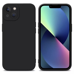 Apple, Hülle für iPhone 14 PLUS TPU Silikon, Apple - Hülle für iPhone 14 PLUS TPU Silikon, Schwarz