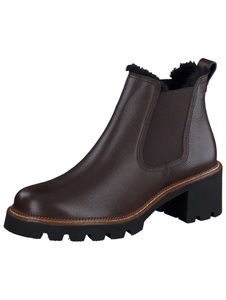 Paul Green, Stiefelette Damen Braun 41, Paul Green Chelseaboots, Winterstiefelette, Ankleboots, Blockabsatz, mit Profilsohle