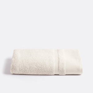 LA REDOUTE INTERIEURS, Badetuch Kheops Badetuch Kheops, La Redoute Intérieurs - Badetuch aus ägyptischer Baumwolle 600g/m2, 70x140 cm, Offwhite