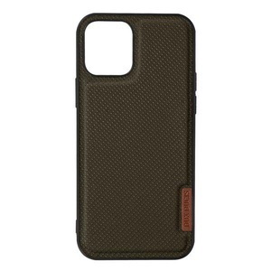 Apple, Dux Ducis - iPhone 12 / iPhone 12 Pro Hybrid Hülle TPU Bumper + Nylon Rückseite - Dunkelgrün / Schwarz, 