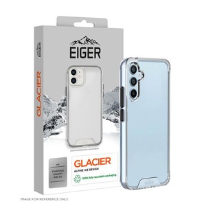 EIGER, Eiger - Samsung Galaxy A34 5G Glacier Case Hybrid Schutzhülle (EGCA00460) - Transparent