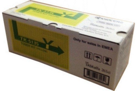 Kyocera, Kyocera Toner TK-5135Y 1T02PAANL0 Original Gelb 5000 Seiten, Kyocera Toner, gelb, TK-5135Y, (5'000 Seiten)