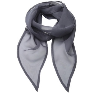 Premier, Chiffon Halstuch Damen Grau ONE SIZE, PREMIER - Chiffon Halstuch, für Damen, Grau, One Size