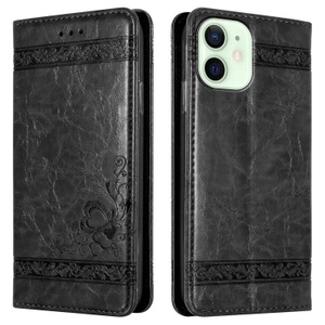 Cadorabo, Hülle für Apple iPhone 12 MINI mit Ornamenten, 