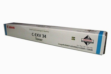 Canon, Canon C-EXV 34 Original Cyan 1 Stück(e), Canon Toner, blau, C-EXV34C, 3783B002, (16'000 Seiten)