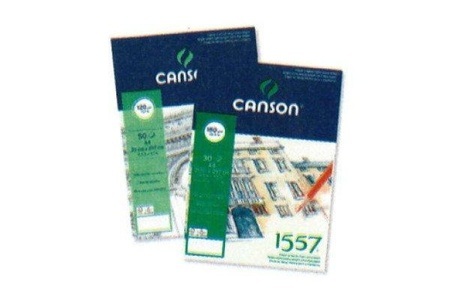 Canson, CANSON Skizzenblock 1557 A2 204127410 50 Blatt, geleimt, 120g, Canson Skizzenblock 1557, A2, geleimt, 120g, 204127410, (50 Blatt)