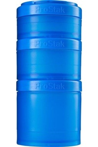 Blender Bottle, BlenderBottle ProStak Expansion Pak, Cyan 500 ml, Blender Bottle, Unsere Neuheiten, Blender Bottle ProStak Expansion Pak Vorratsdosen-Sets, Produkte & Wohnen