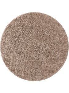 Benuta, Hochflorteppich rund Soda Beige Hochflorteppich rund Soda Beige, 