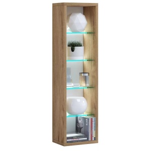 VCM, Holz Wandregal Hängeregal Regal Bücherregal Wandboard Deko Glas Rasato L Holz Wandregal Hängeregal Regal Bücherregal Wandboard Deko Glas Rasato L, VCM - Holzregal hängend | platzsparendes Regal Maße: H. 77 x B. 21 T. 14 cm Elegantes Aufbewahrungsregal Bücherregal Wandregal -, One Size, Braun