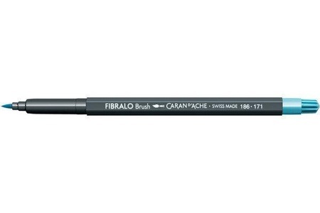 Caran d'ache, CARAN D'ACHE Classic Fibralo Brush 186.171 tuerkisblau, Caran d'Ache Classic Fibralo Brush, tuerkisblau, 186.171