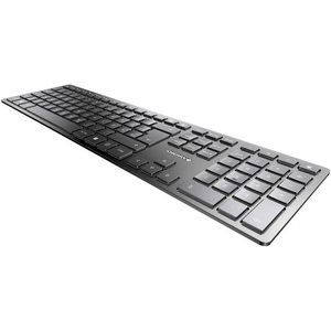 Cherry, CHERRY KW 9100 SLIM Kabellos Tastatur Deutsch, QWERTZ Schwarz, CHERRY KW 9100 SLIM Kabellos Tastatur Deutsch, QWERTZ Schwarz