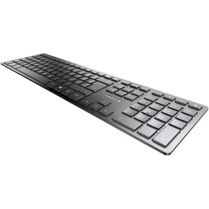 Cherry, CHERRY KW 9100 SLIM Kabellos Tastatur Deutsch, QWERTZ Schwarz, CHERRY KW 9100 SLIM Kabellos Tastatur Deutsch, QWERTZ Schwarz