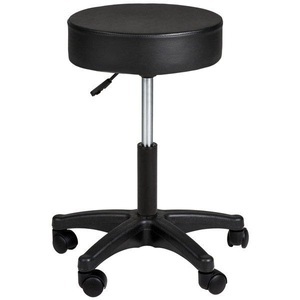 Supellex, Rollhocker Arbeitshocker, Tectake - Rollhocker, 48cm, Schwarz